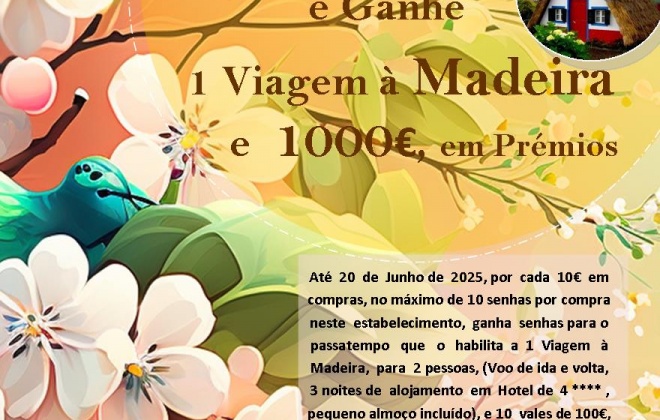 Associação do Comércio Local de Sines promove Campanha da Primavera até 20 de junho
