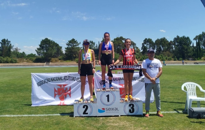 Miriam Silva sagrou-se campeã nacional F40 de 5000 metros em pista ao Ar Livre