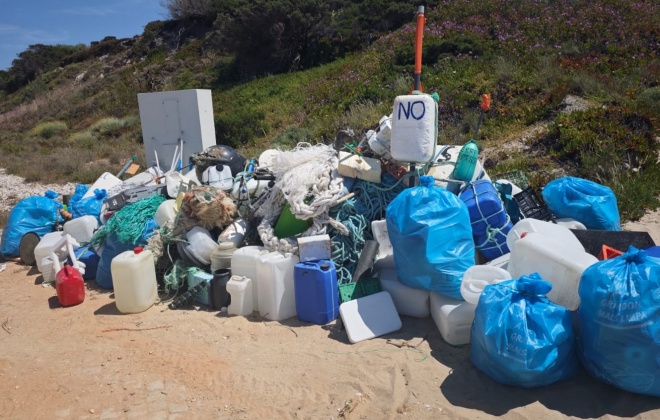 Brigada do Mar limpa 65 quilómetros de costa alentejana e remove nove toneladas de resíduos em seis dias
