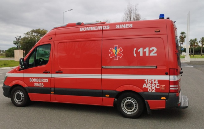 Atropelamento rodoviário provoca um ferido em Sines