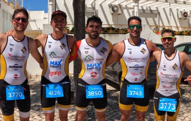 Triatlo do Vasco da Gama de Sines em 2.º lugar no X Triatlo de Altura