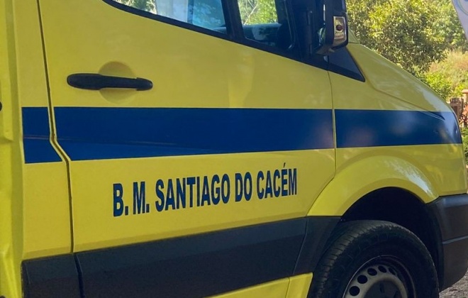 Colisão provoca a morte a um motociclista no concelho de Santiago do Cacém