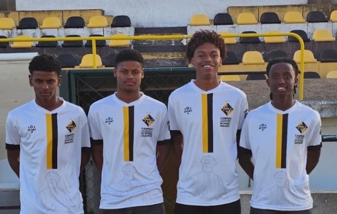 Atletas Sub-16 do Vasco da Gama pré-selecionados para representar Cabo Verde