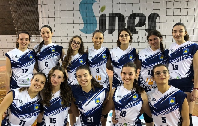Cadetes e Juvenis Femininas do Ginásio de Sines estão nas finais da Taça AVAL
