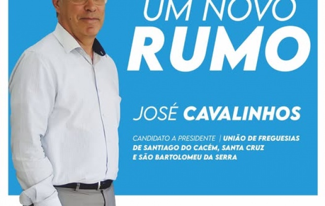 José Cavalinhos é o candidato do STC à presidência da União de Freguesias de Santiago do Cacém