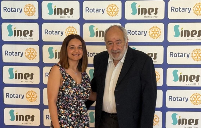 Rotary Clube de Sines realizou jantar/palestra com Francisco Moita Flores