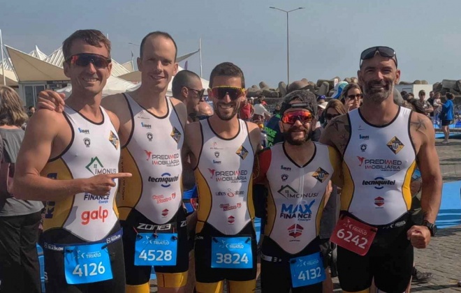 Vasco da Gama de Sines conquistou o 5.º lugar no Nacional de Clubes de Triatlo em Peniche