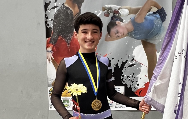 Martim Pereira soma duas medalhas de ouro na Golden Cup