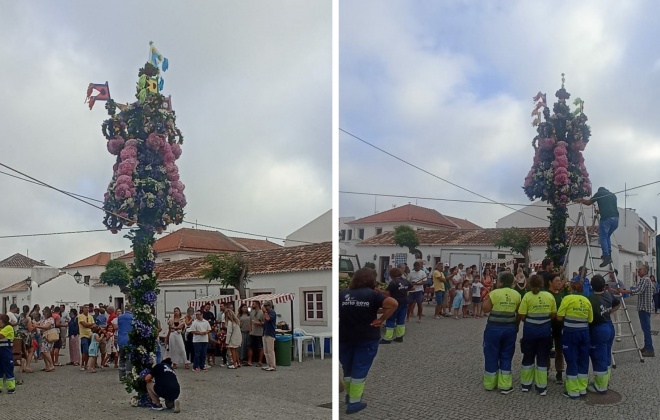 Aldeia de Porto Covo recebe derrube do mastro e baile nesta terça-feira