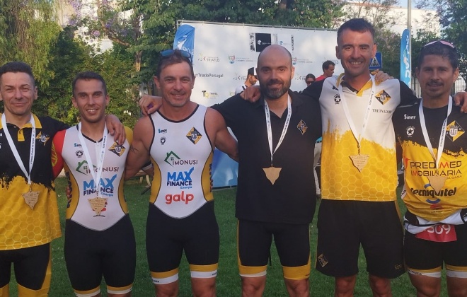 Triatlo do Vasco da Gama de Sines conquista o 5.º lugar em Serpa