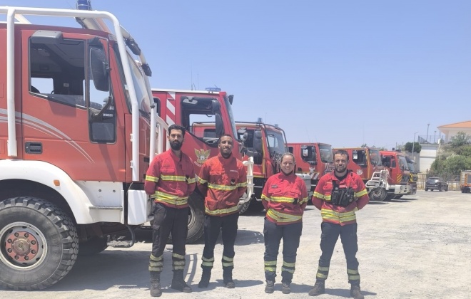 Bombeiros de Sines continuam em Aljustrel em operações de rescaldo e consolidação da área ardida