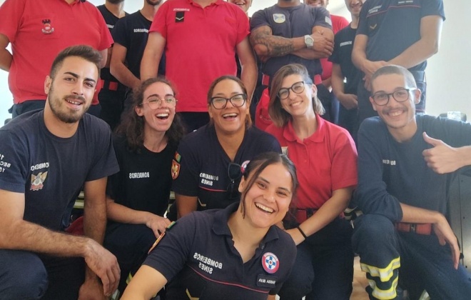 Bombeiros de Sines frequentaram formação em Extinção de Incêndios Urbanos