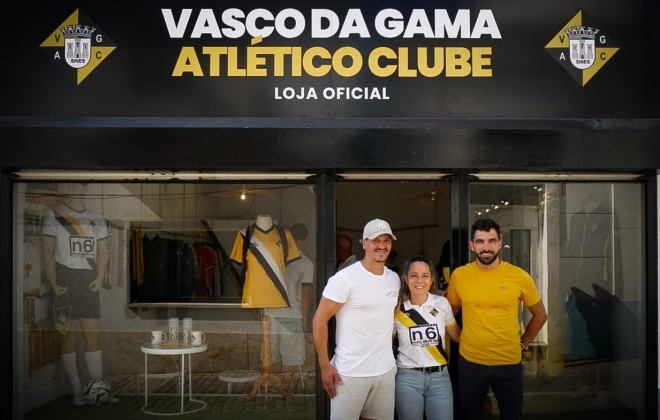 Vasco da Gama inaugurou loja oficial na zona histórica de Sines (com áudio)
