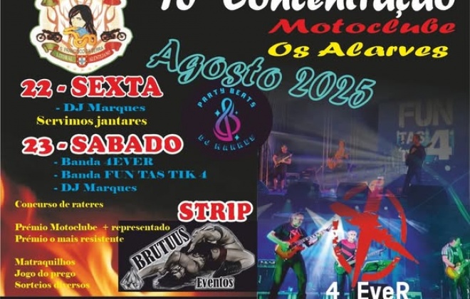São Francisco da Serra recebe Concentração Motard nos dias 22 e 23 de agosto