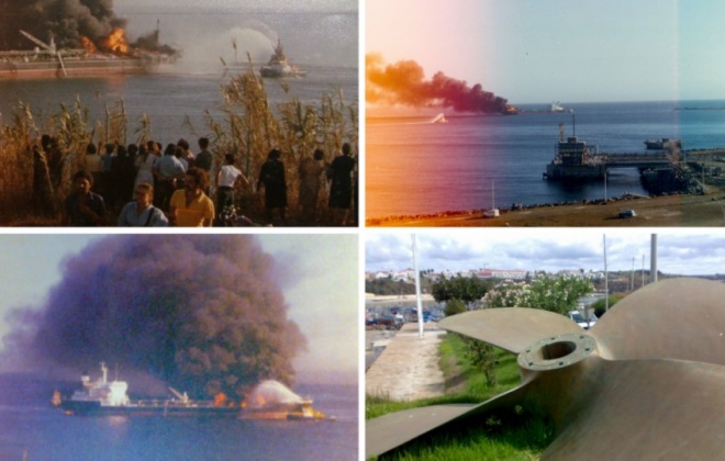 Petroleiro "Campeon" explodiu no Porto de Sines há 45 anos