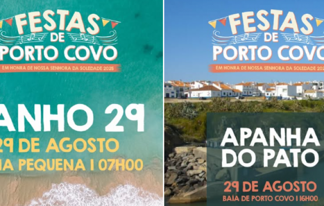 Aldeia de Porto Covo recebe na sexta-feira o banho 29 e a apanha do pato