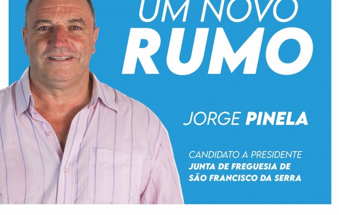 Jorge Pinela é o candidato do STC à presidência da Junta de Freguesia de São Francisco da Serra