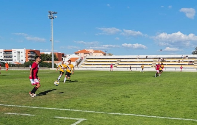 Vasco da Gama de Sines venceu o Palmelense por 1-0 (com áudio)