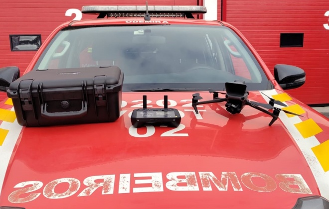 Bombeiros de Odemira têm drone para apoiar o combate a incêndios e operações de resgate