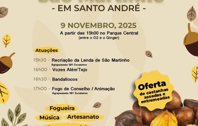 Vila Nova de Santo André assinala neste domingo o São Martinho