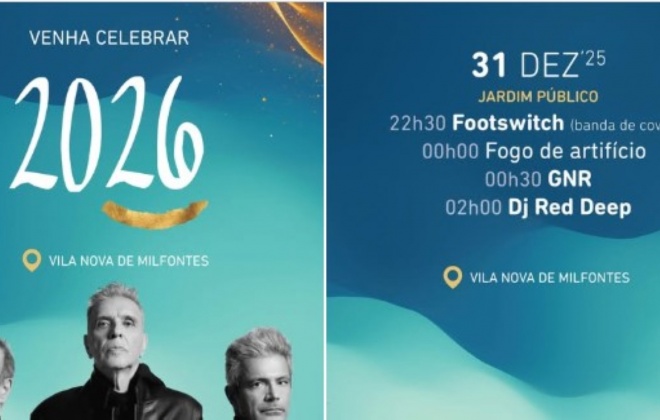 Vila Nova de Milfontes recebe 2026 em festa com os GNR