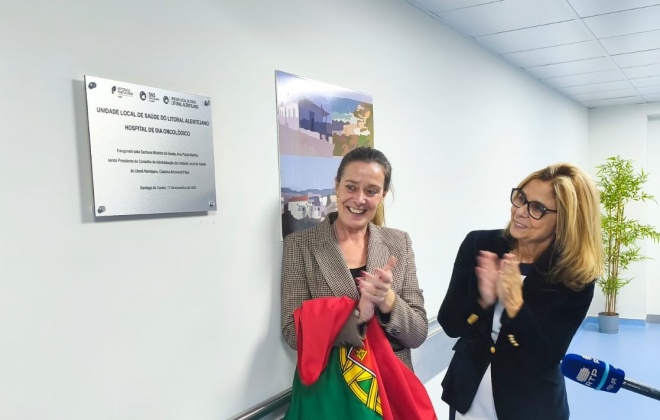Unidade Local de Saúde do Litoral Alentejano inaugurou o Hospital de Dia de Oncologia (com áudios)