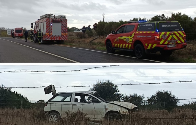 Despiste provoca um ferido em Porto Covo