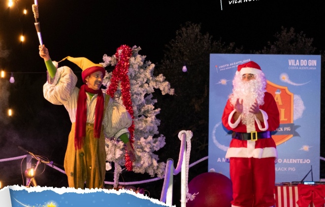 Vila Natal Black Pig em Santo André até ao dia 31 de dezembro