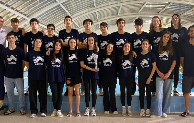 Quatro atletas do CNLA representaram a seleção do Alentejo em Abrantes