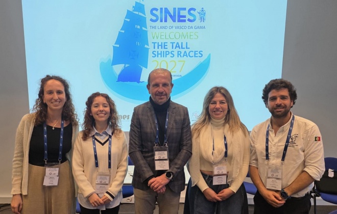 Álvaro Beijinha esteve em França num evento de preparação da regata The Tall Ships Races 2027