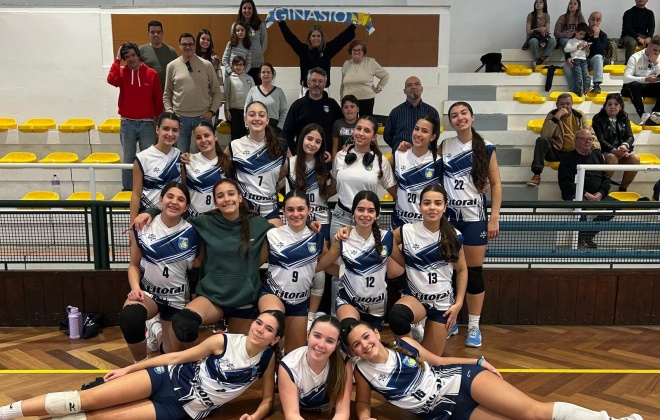 Voleibol do Ginásio Clube de Sines sagrou-se Campeão Regional em Iniciados Femininos