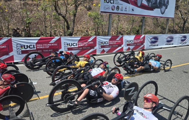 Flávio Pacheco alcança mais um sétimo lugar na primeira Taça do Mundo de Paraciclismo