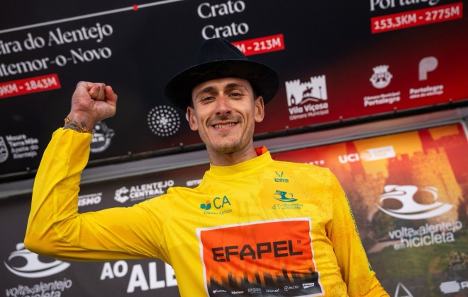 Tiago Antunes venceu a 43.ª Volta ao Alentejo em Bicicleta (com áudio)