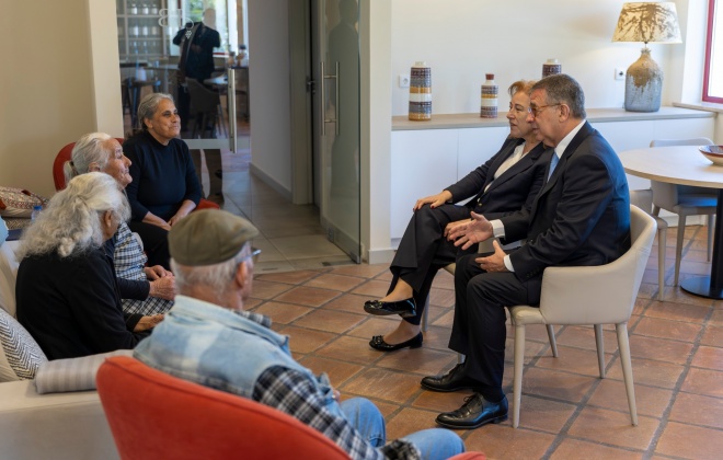 Presidente da República visitou esta segunda-feira o concelho de Alcácer do Sal