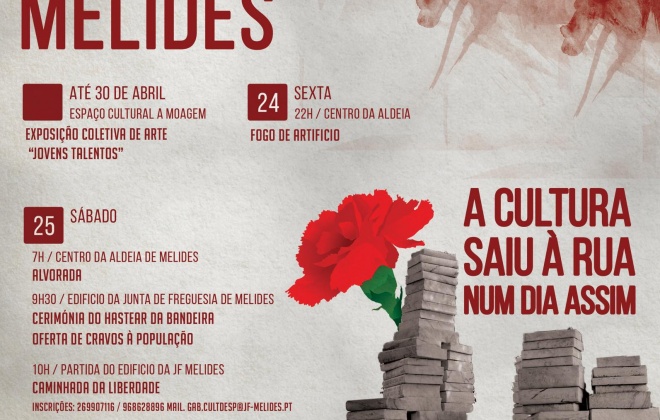 Comemorações do 25 de Abril de 1974 na Freguesia de Melides
