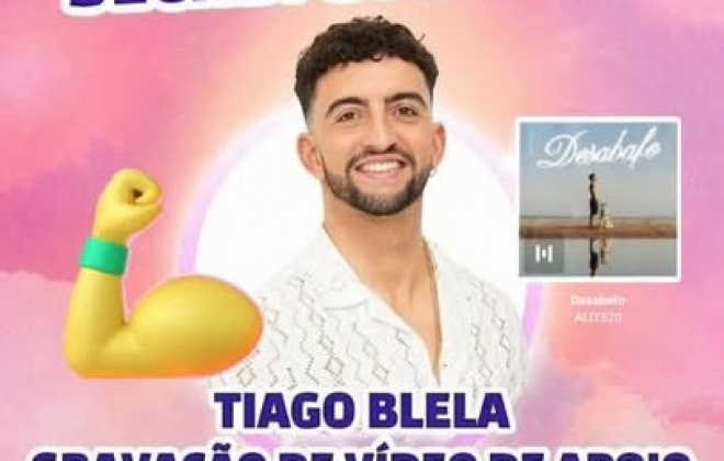 Praia Vasco da Gama recebe gravação de vídeo de apoio a Tiago Blela esta quinta-feira (com áudio)