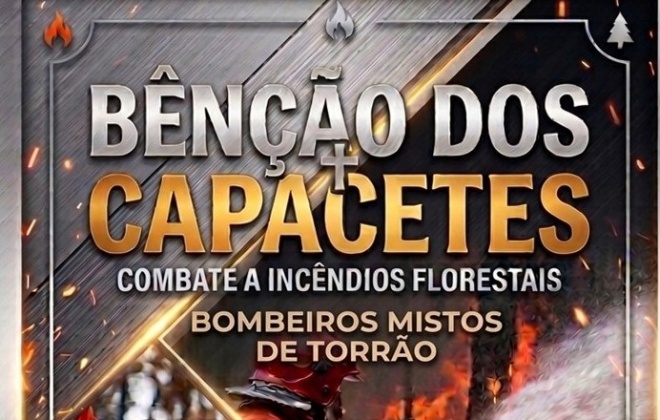 Bombeiros Mistos de Torrão promovem cerimónia de Bênção dos Capacetes no dia 2 de maio