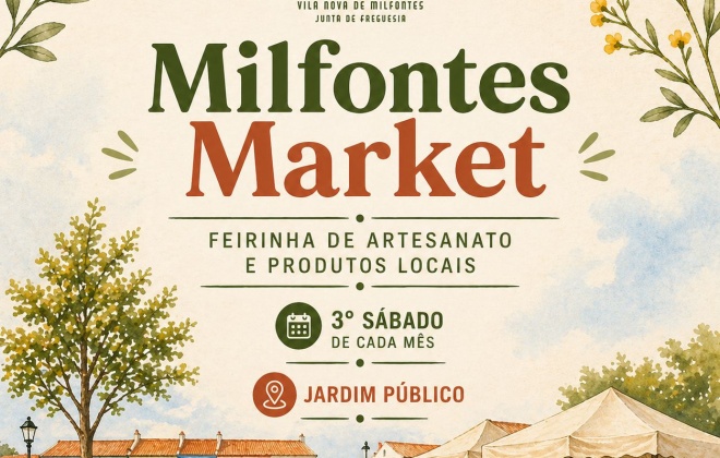 Junta de Freguesia de Vila Nova de Milfontes lança o Milfontes Market