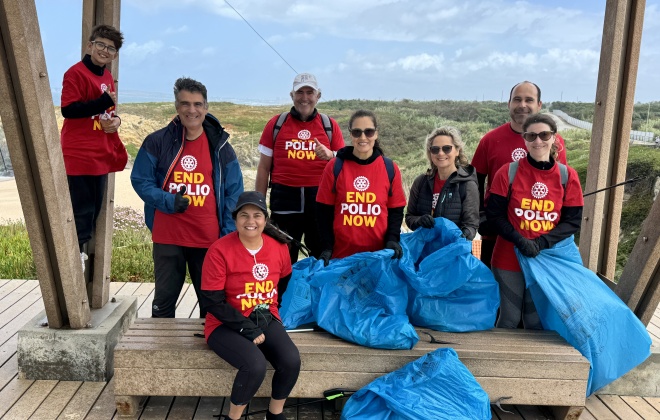 Rotary Club de Sines promoveu uma atividade de plogging em Porto Covo