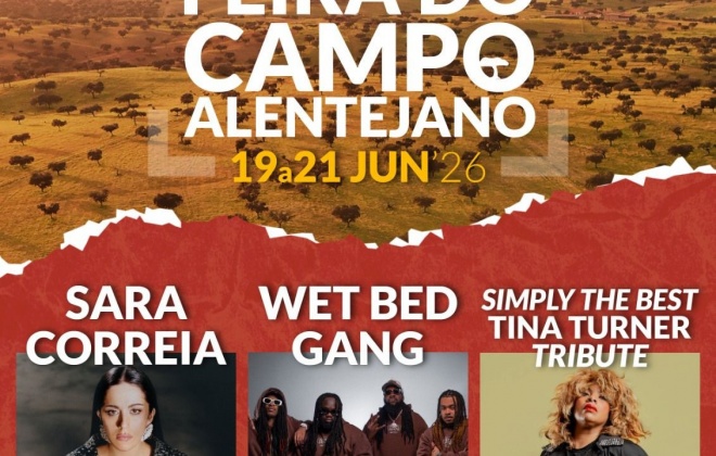 Sara Correia e Wet Bed Gang são os destaques da Feira do Campo Alentejano