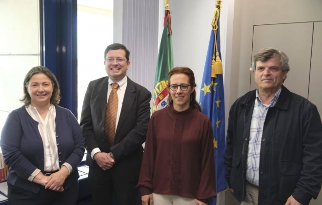 Executivo da Câmara de Santiago reuniu com a Secretária de Estado da Habitação