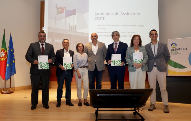 Alentejo 2030 reforça investimento territorial e assina adendas aos Contratos para o desenvolvimento e Coesão territorial com CIM