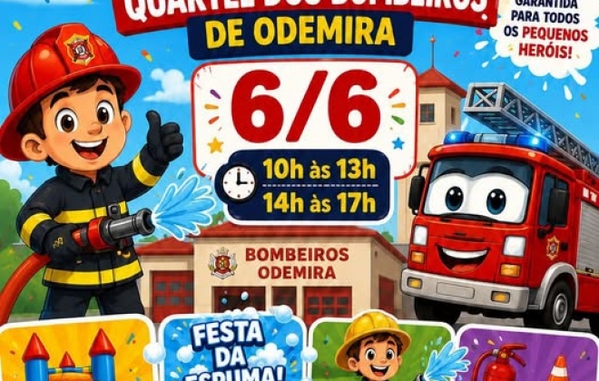 Bombeiros de Odemira convidam as crianças para uma grande festa neste sábado