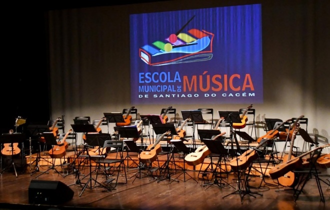 Auditório Municipal António Chainho recebe a audição da Escola Municipal de Música de Santiago do Cacém