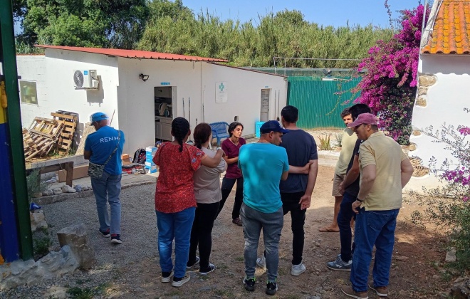 Utentes da Cercisiago visitaram o Centro de Recuperação de Animais Selvagens de Santo André.