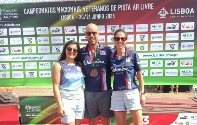 Ana Lourenço, Solange Guerreiro e Paulo Patrício em destaque nos nacionais de atletismo de Masters