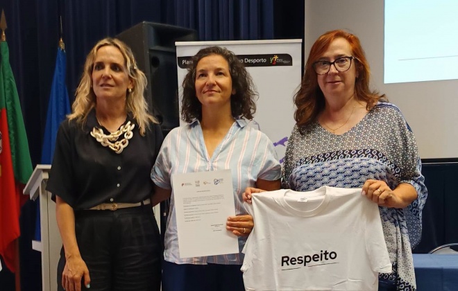 Estrela de Santo André distinguido com o Símbolo Digital da Bandeira da Ética pelo IPDJ