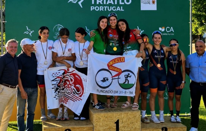 Atletas do Amiciclo de Grândola sagram-se Campeãs Nacionais de Triatlo em Soure