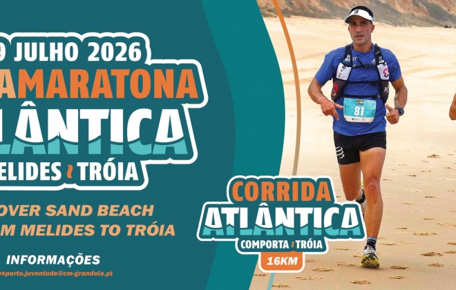 Ultra Maratona Atlântica liga Melides e Tróia a 19 de Julho