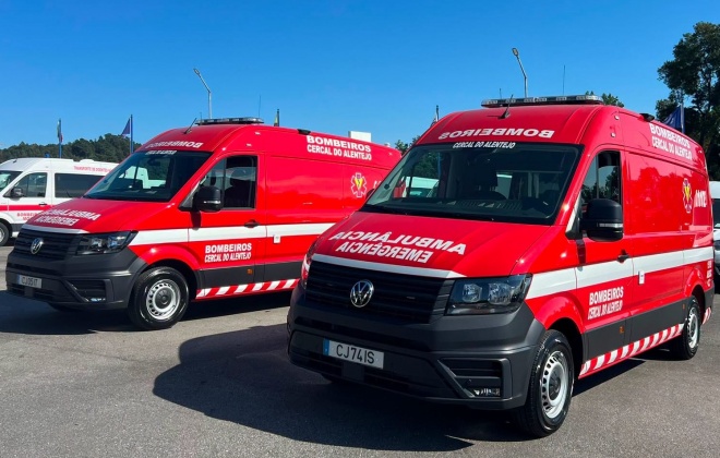 Bombeiros de Cercal do Alentejo celebram 51 anos com duas novas ambulâncias